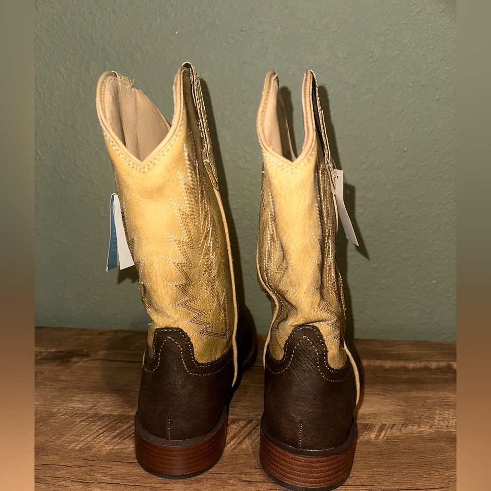 Roper Boys Billy Square toe Boots BRAND NEW! - Picture 4 of 9